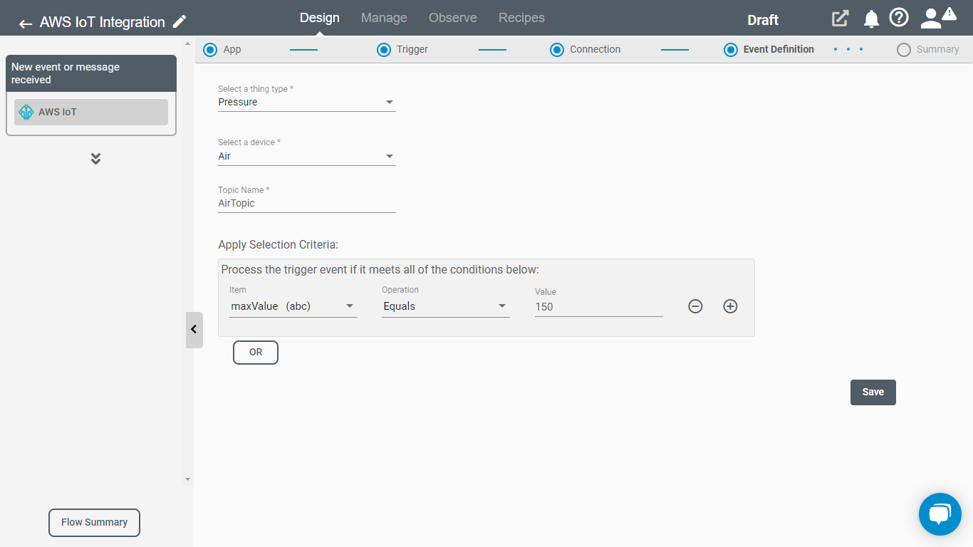 Aws IoT Selection Criteria