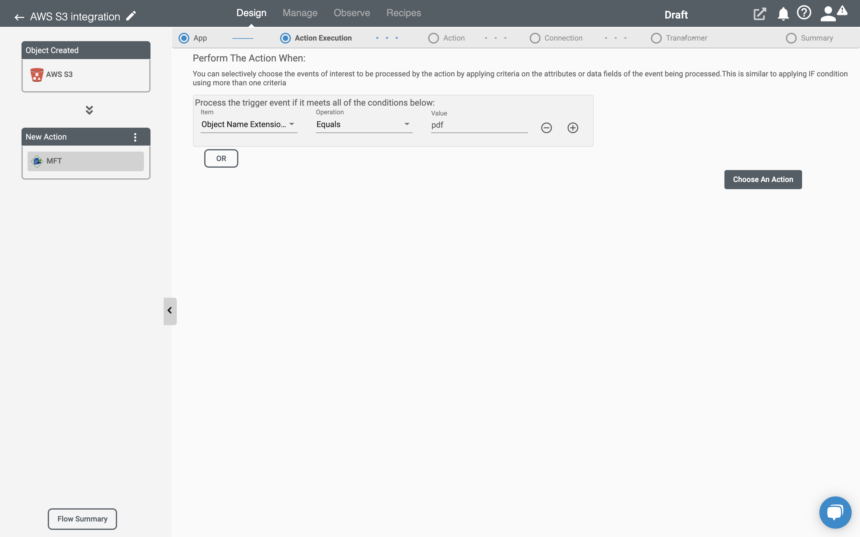 Conditional Processing in Connect iPaaS