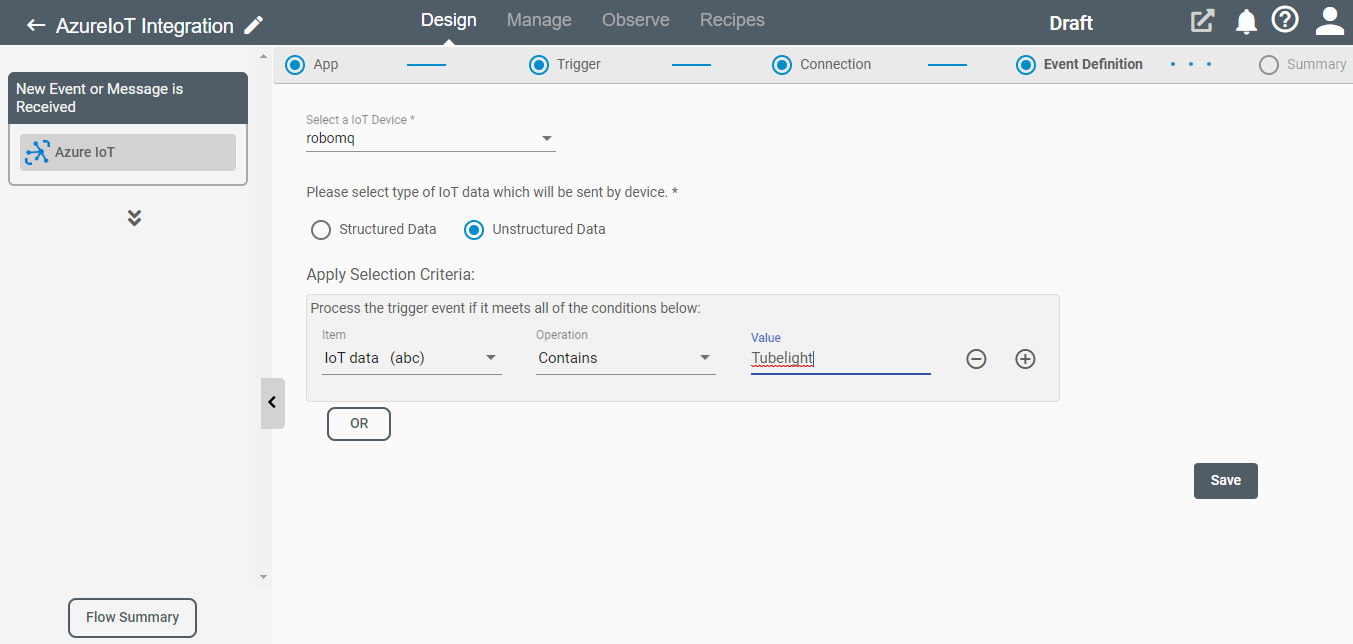 Event Filters for Azure IoT