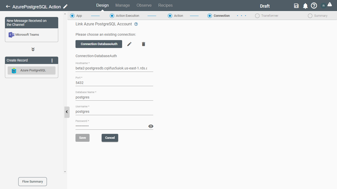 Azure PostgreSQL Connection