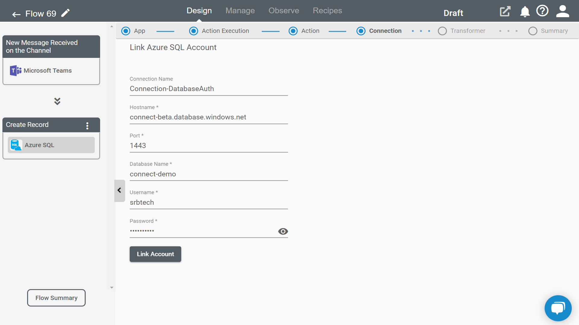 Azure SQL Connection