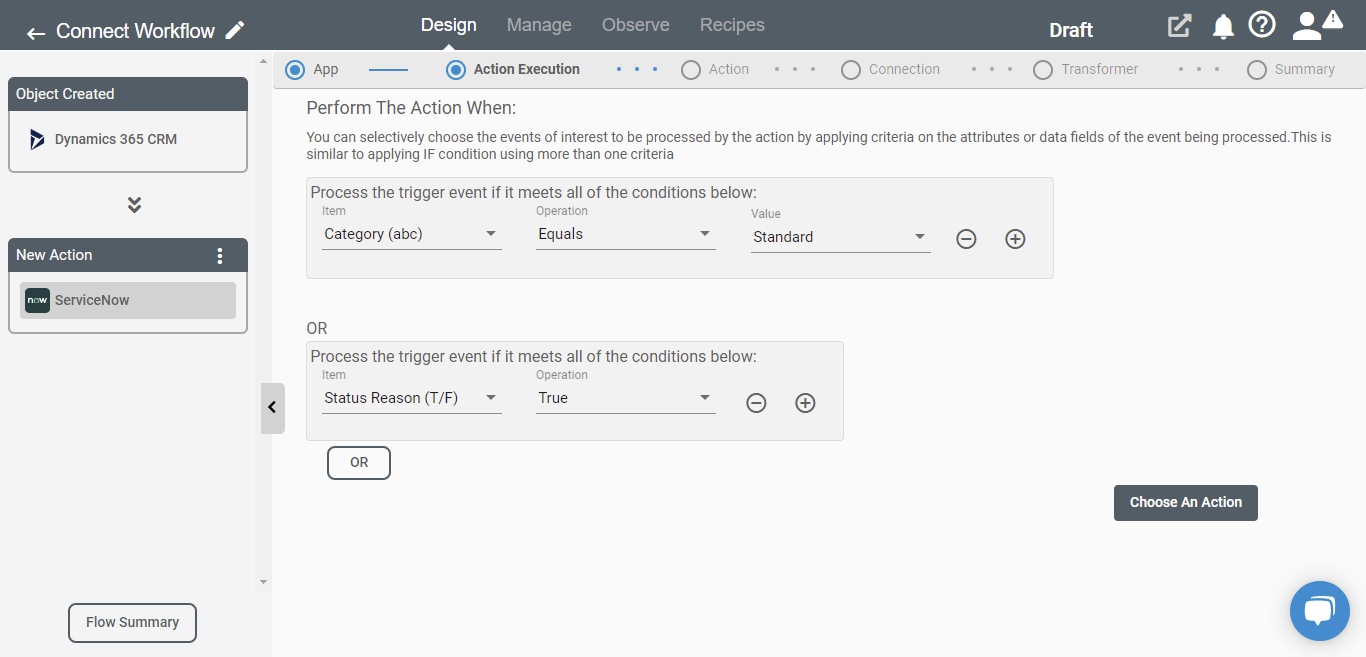 Conditional Processing in Connect iPaaS