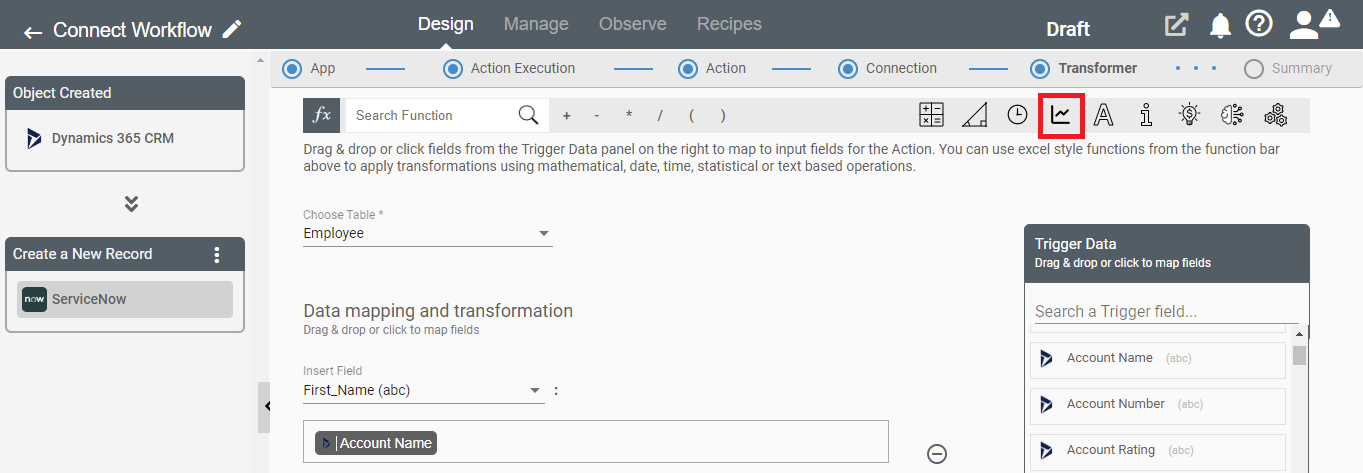 Connect iPaaS Data Mapping and Transformation