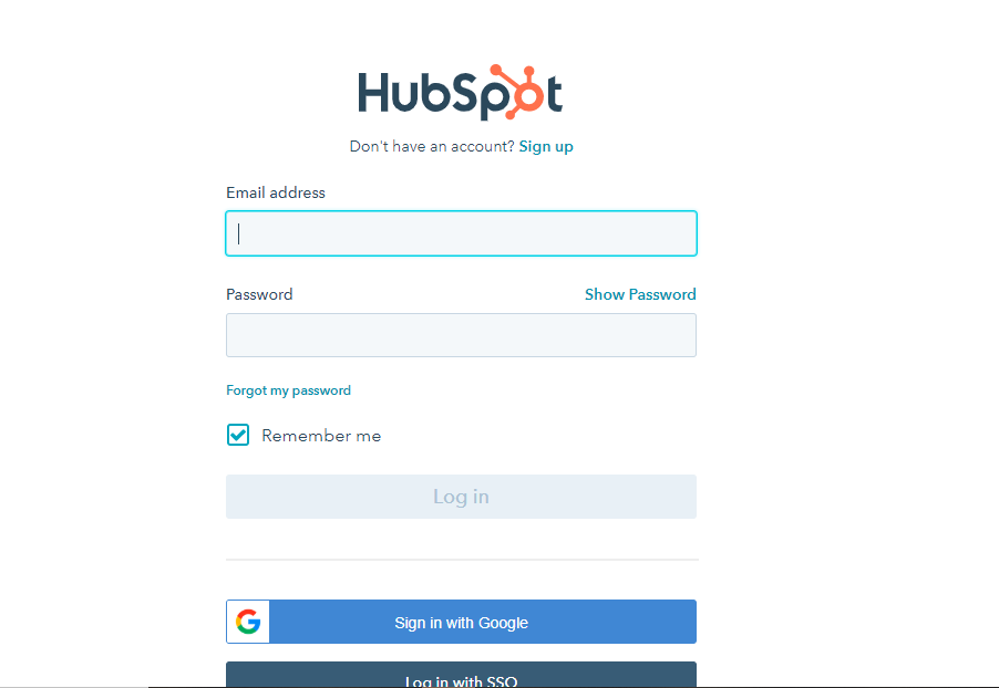 HubSpot Credentials