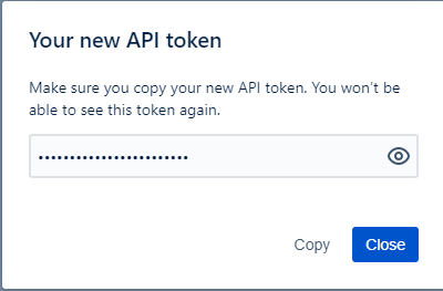 Jira Core API token