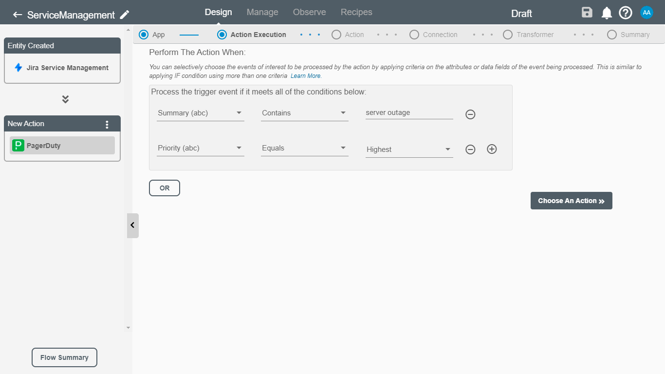 Conditional Processing in Connect iPaaS