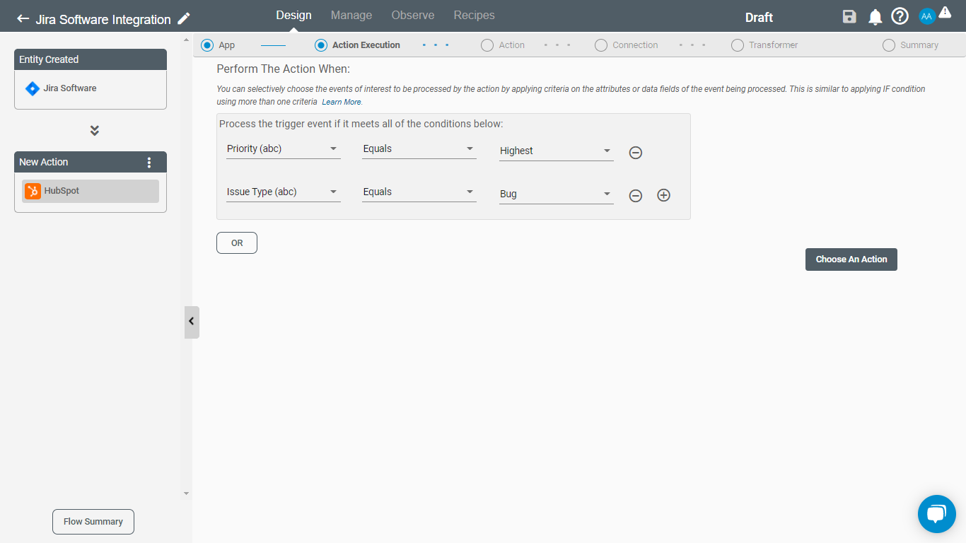 Conditional Processing in Connect iPaaS