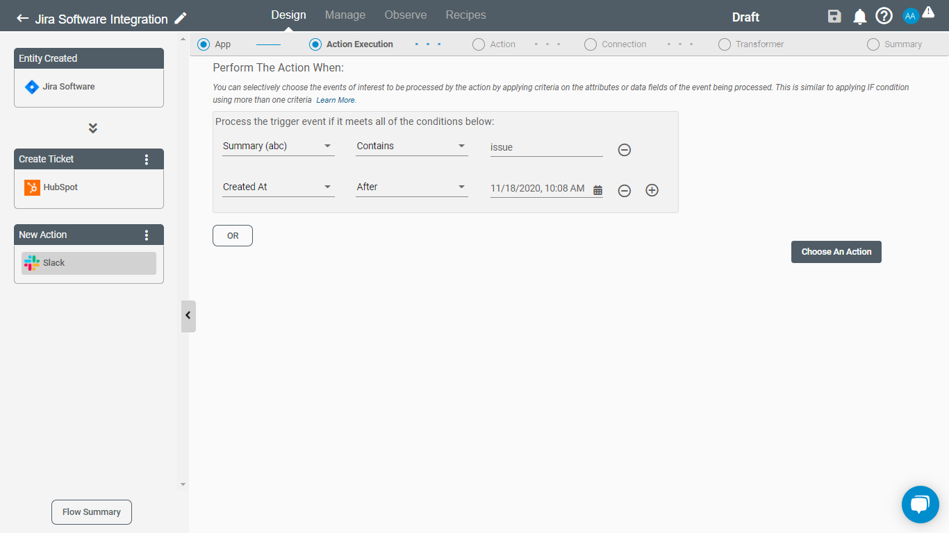 Conditional Processing in Connect iPaaS