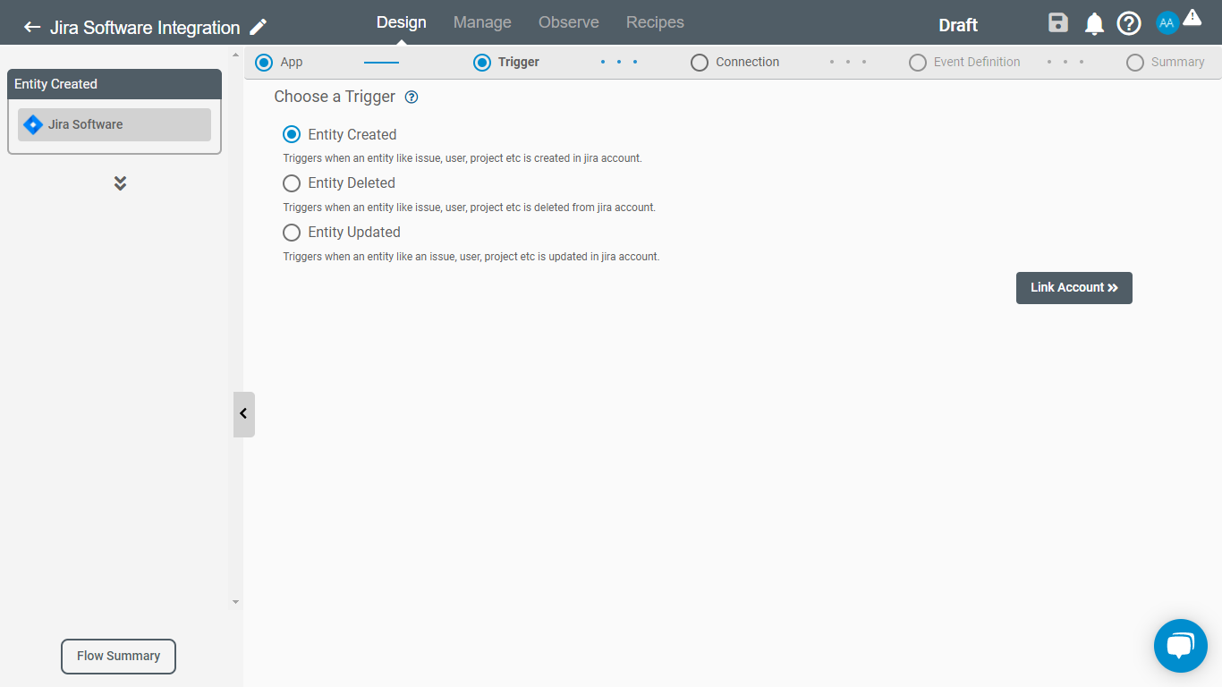 Triggers for Jira Software on RoboMQ Connect