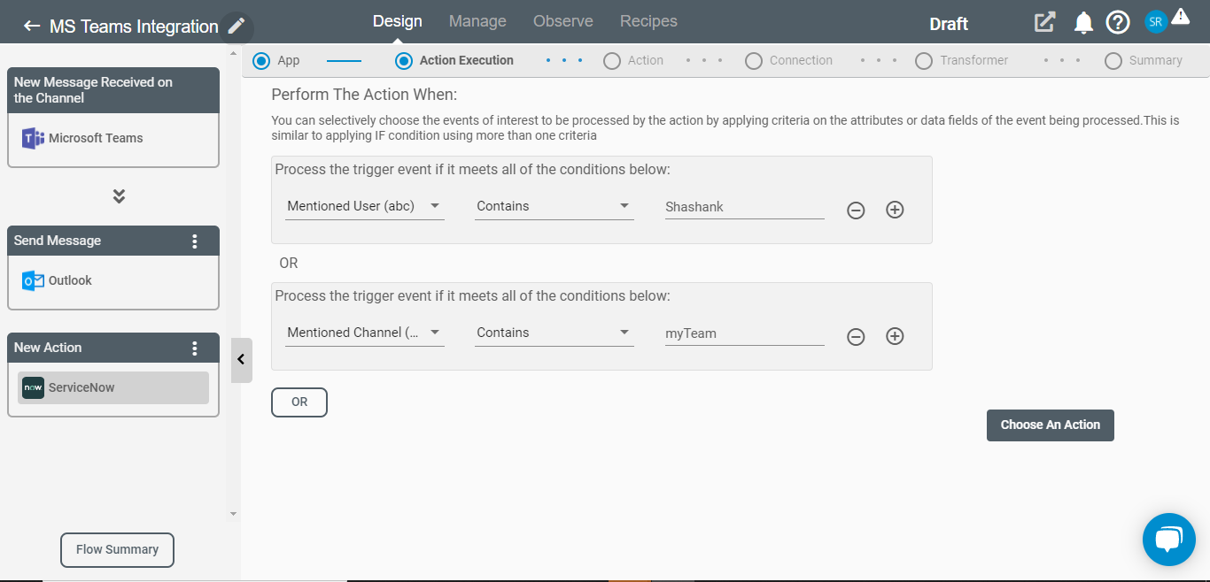 Conditional Processing in Connect iPaaS