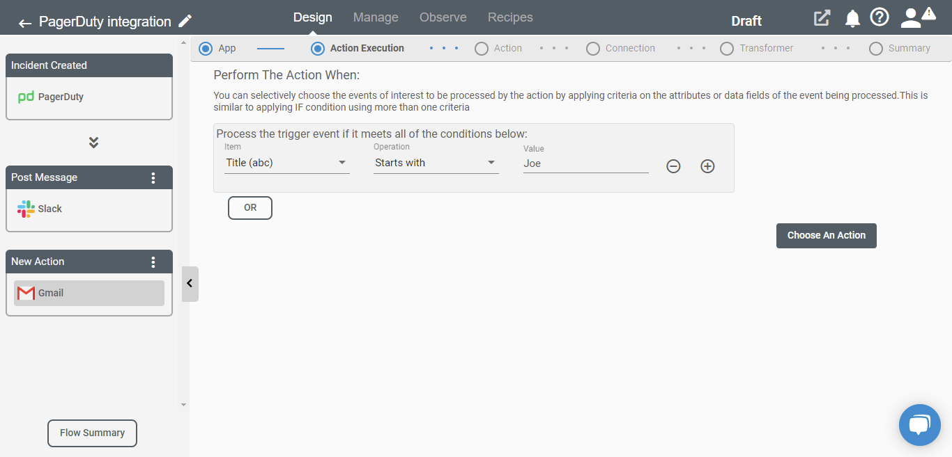 Conditional Processing in Connect iPaaS