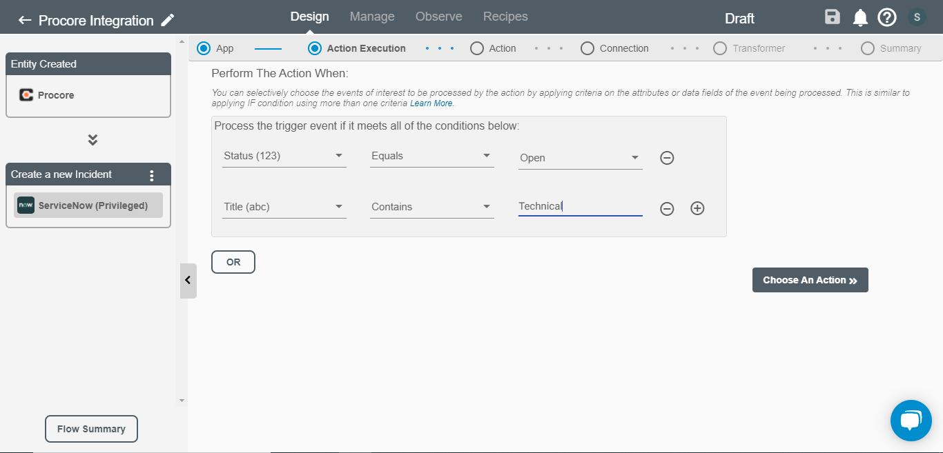 Conditional Processing in Connect iPaaS