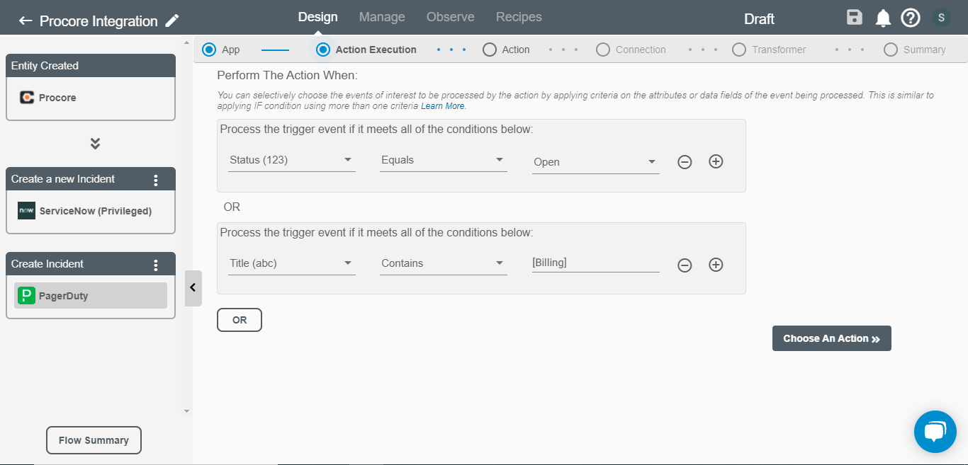 Conditional Processing in Connect iPaaS