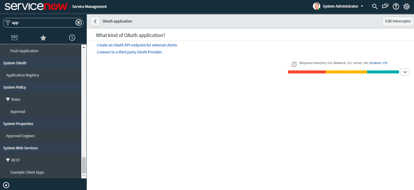 OAuth Application