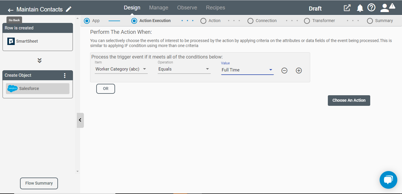 Conditional Processing in Connect iPaaS