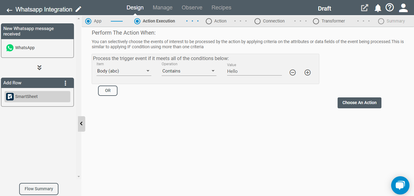 Conditional Processing in Connect iPaaS