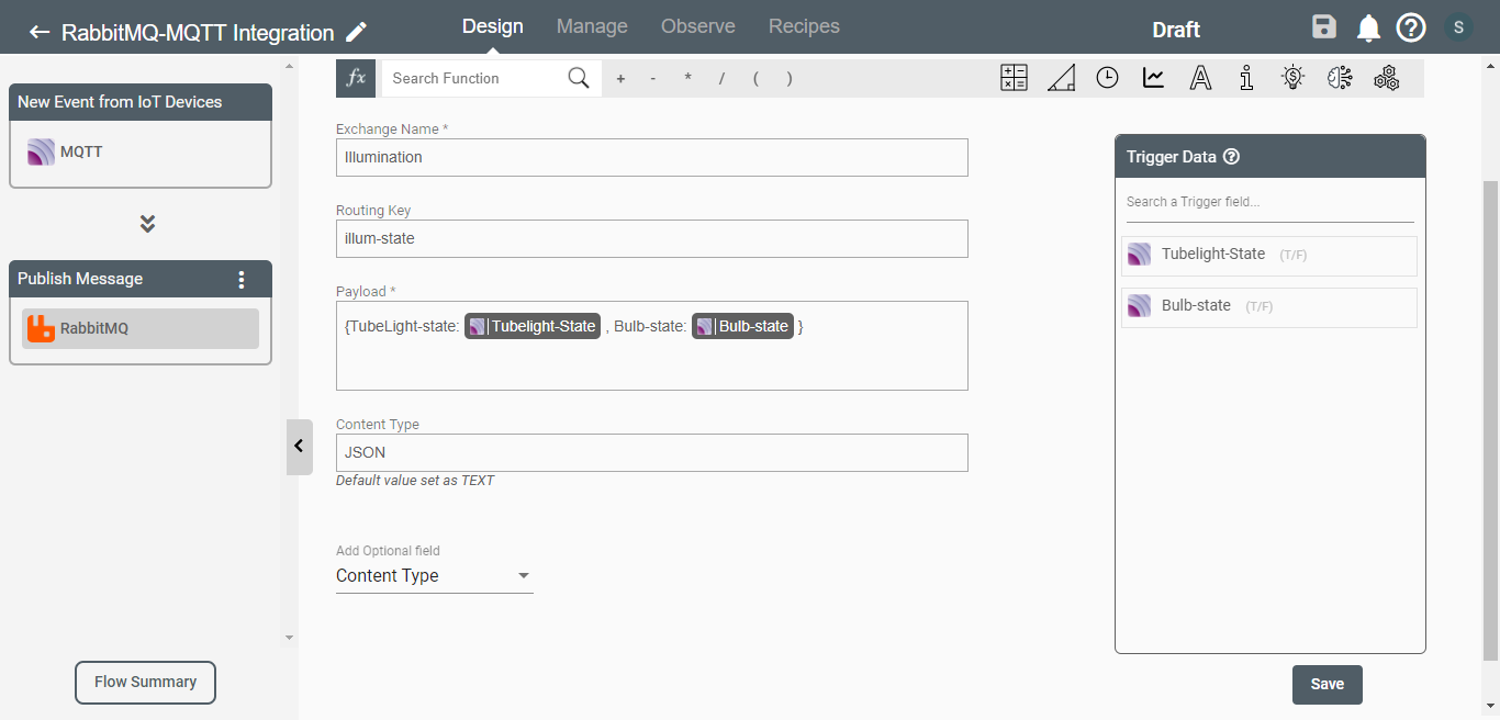 Setting up RabbitMQ Action