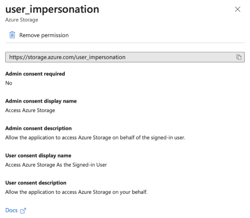 API Permissions