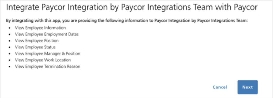 Paycor App Access