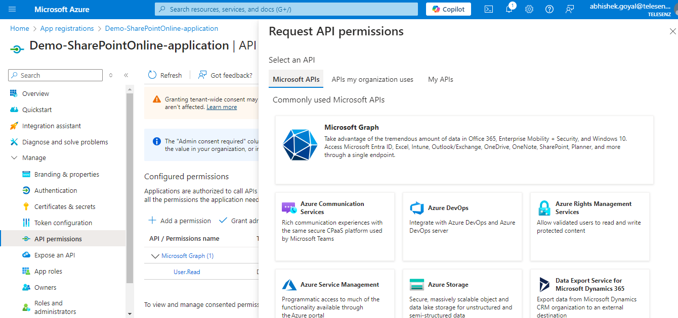 Microsoft APIs