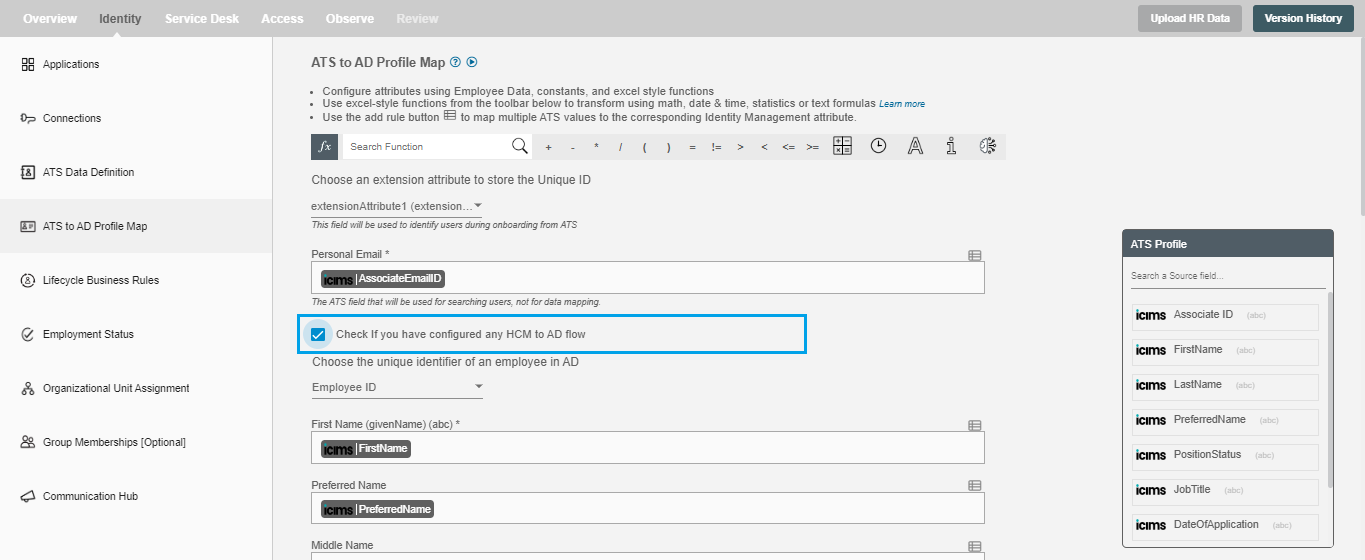 Hire2Retire Data Mapping and Transformation