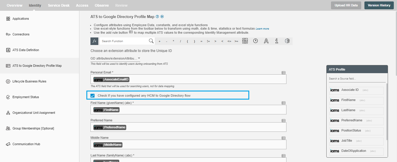 Hire2Retire Data Mapping and Transformation