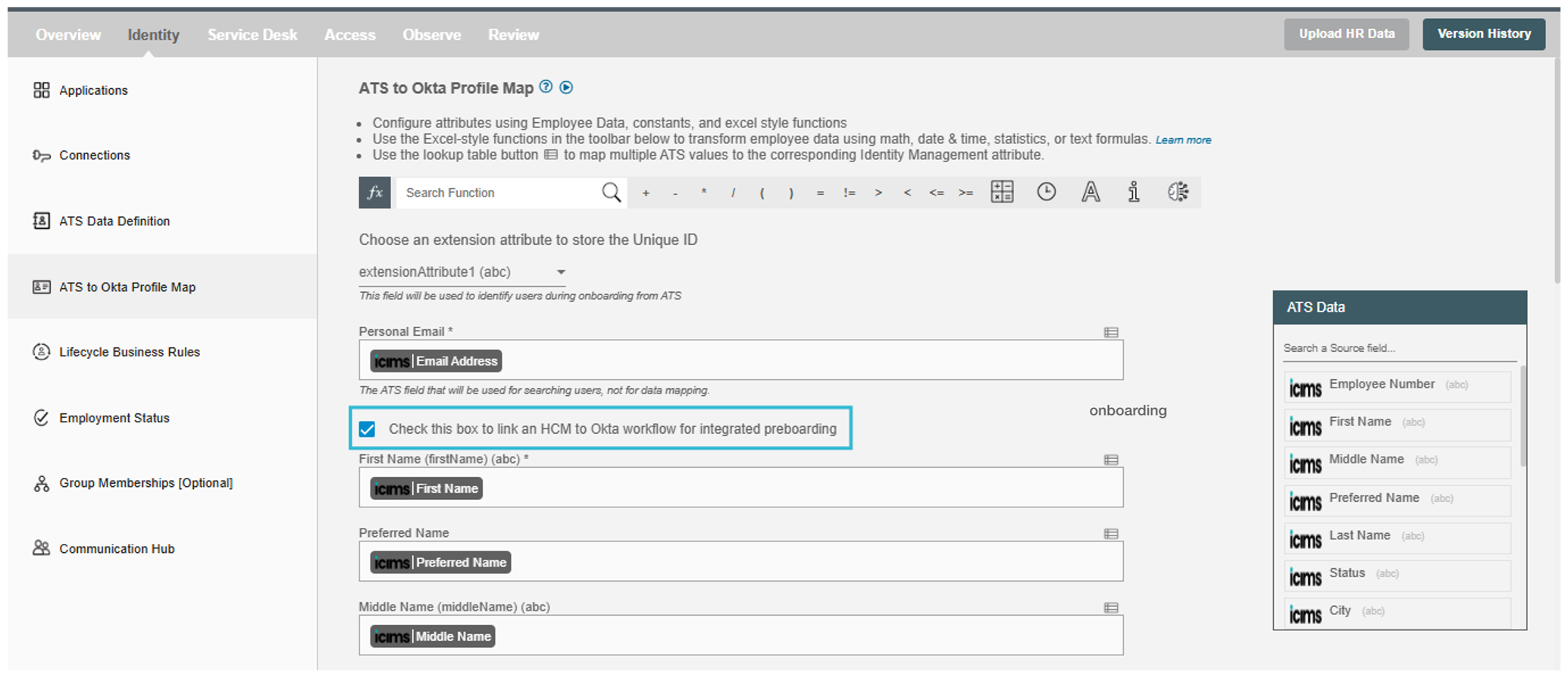 Hire2Retire Data Mapping and Transformation