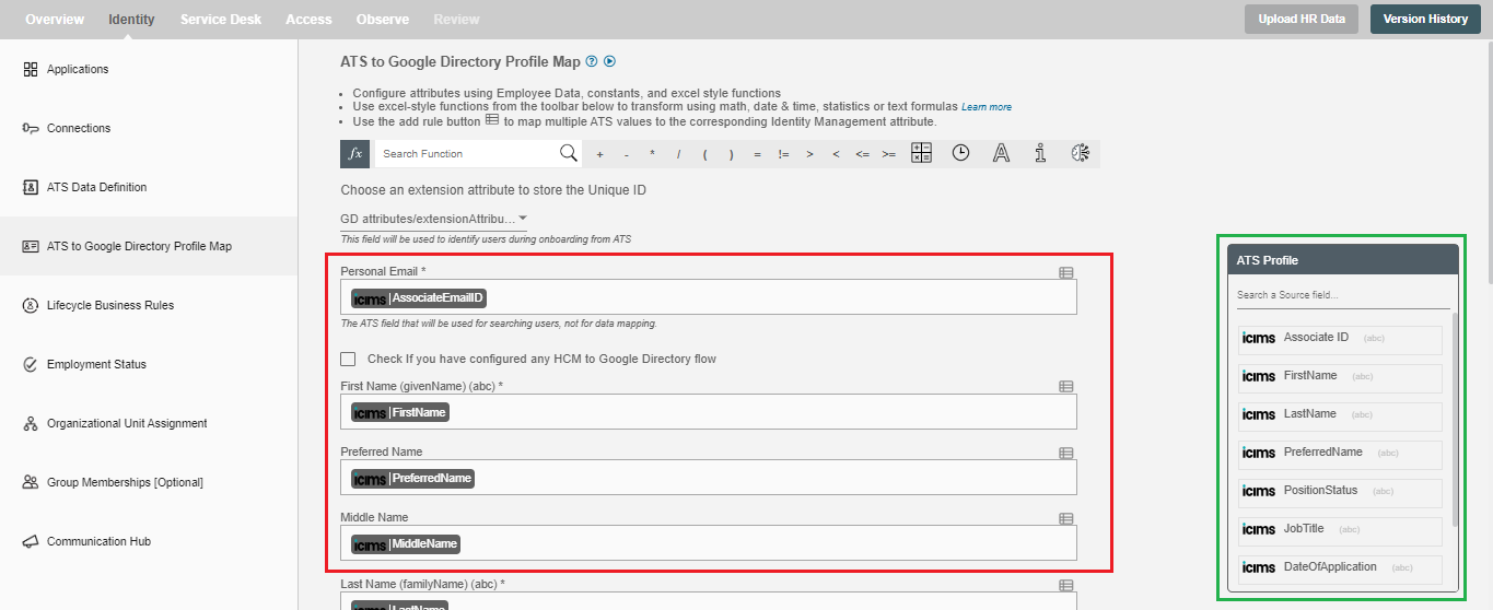 Hire2Retire Data Mapping and Transformation