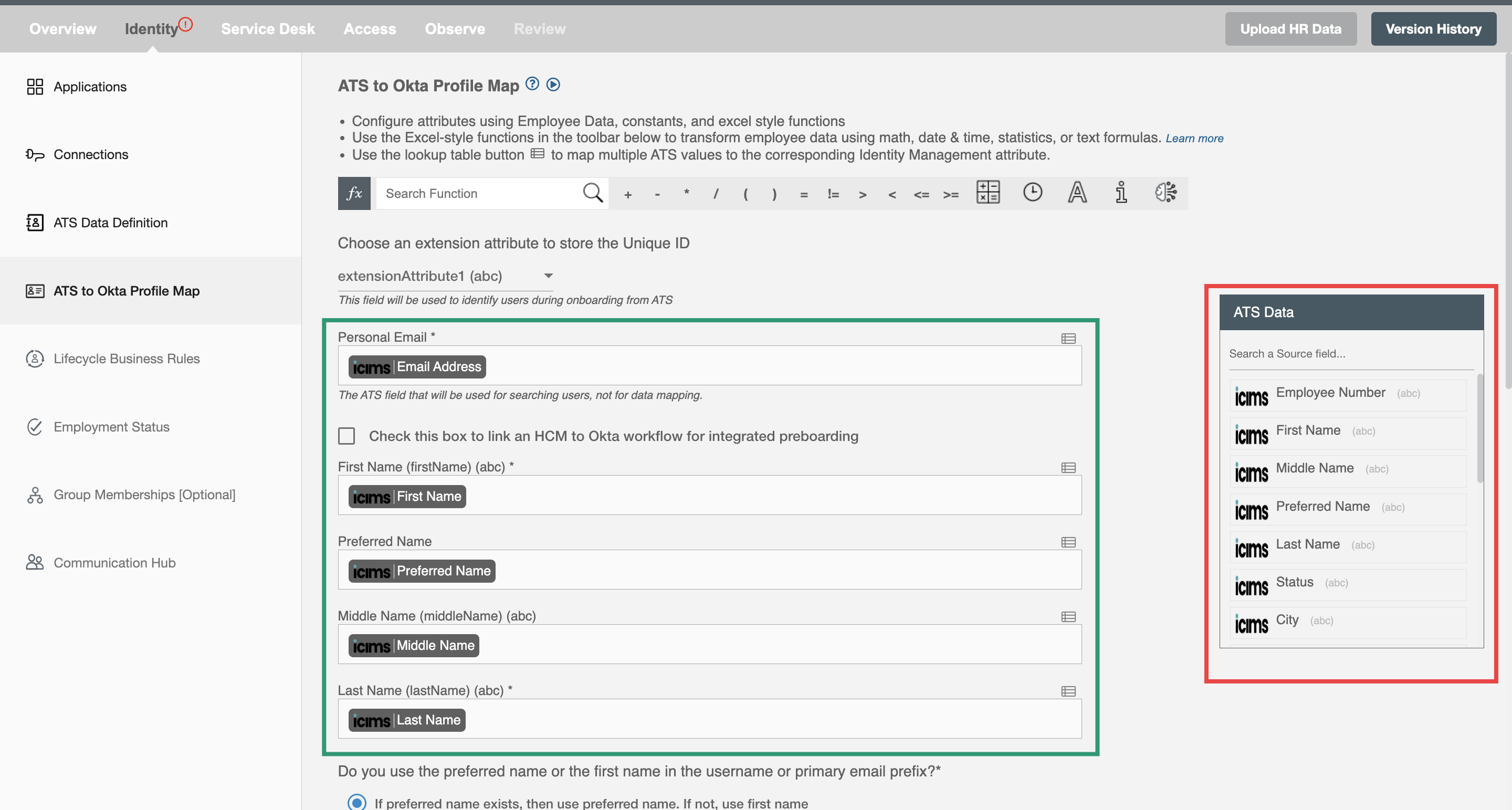 Hire2Retire Data Mapping and Transformation