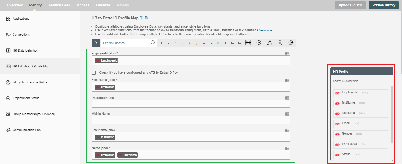 Hire2Retire Data Mapping and Transformation