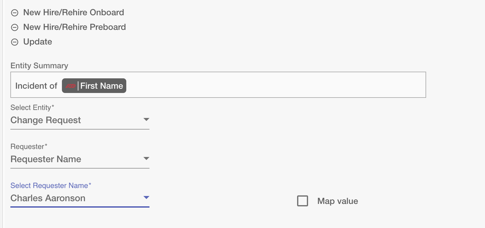 BMCHelix Configure Request