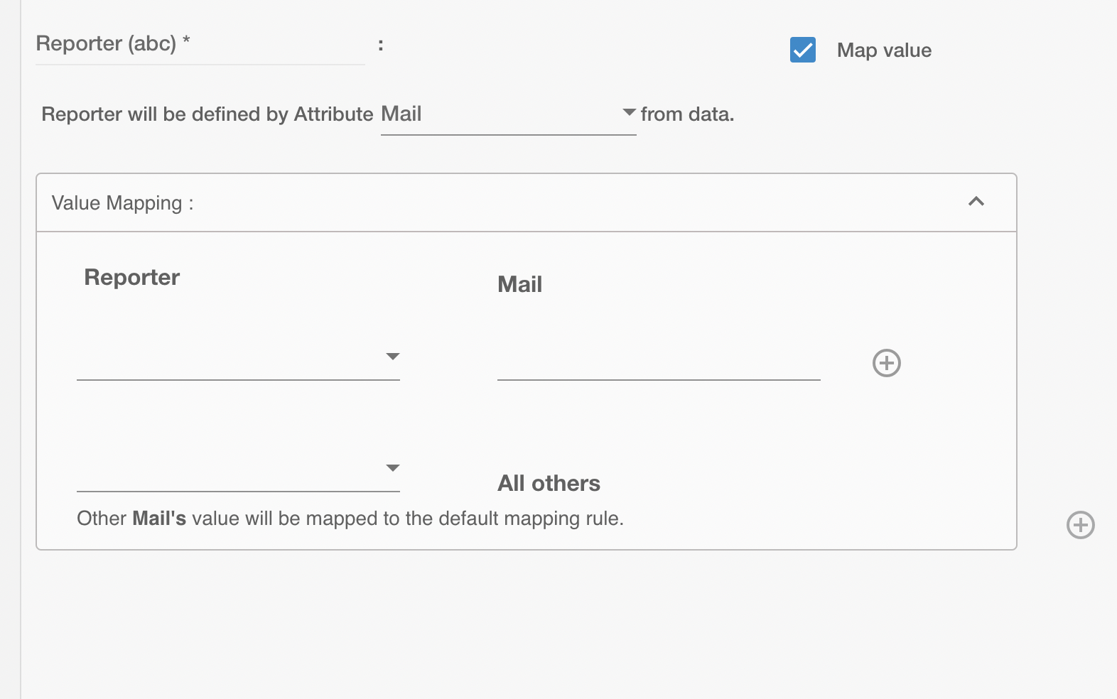 Map Value Checkbox