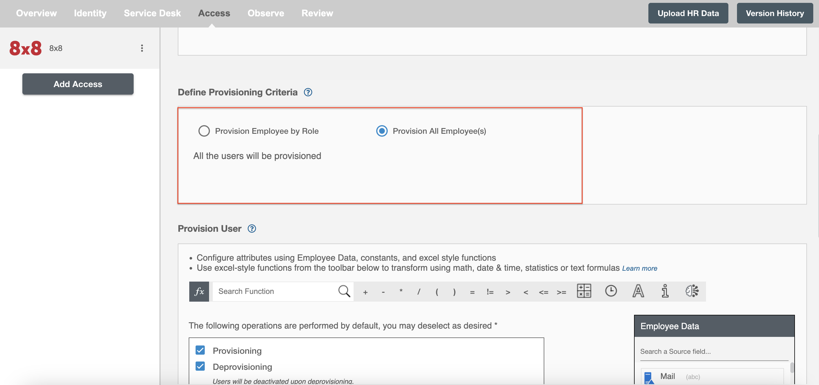 8x8 ScimManager Process All Employees