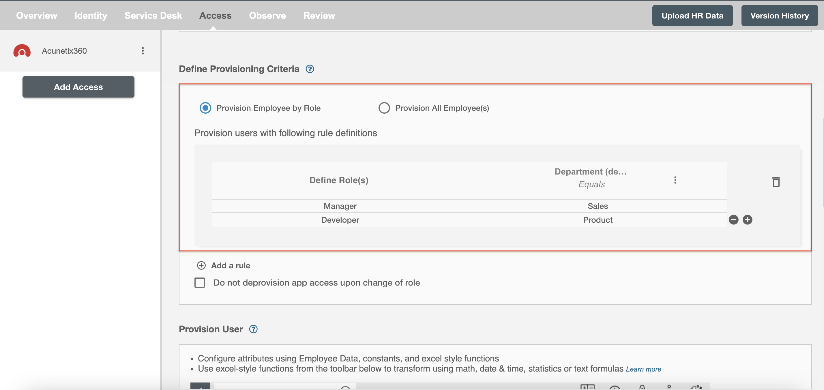 Acunetix360 ScimManager Table1