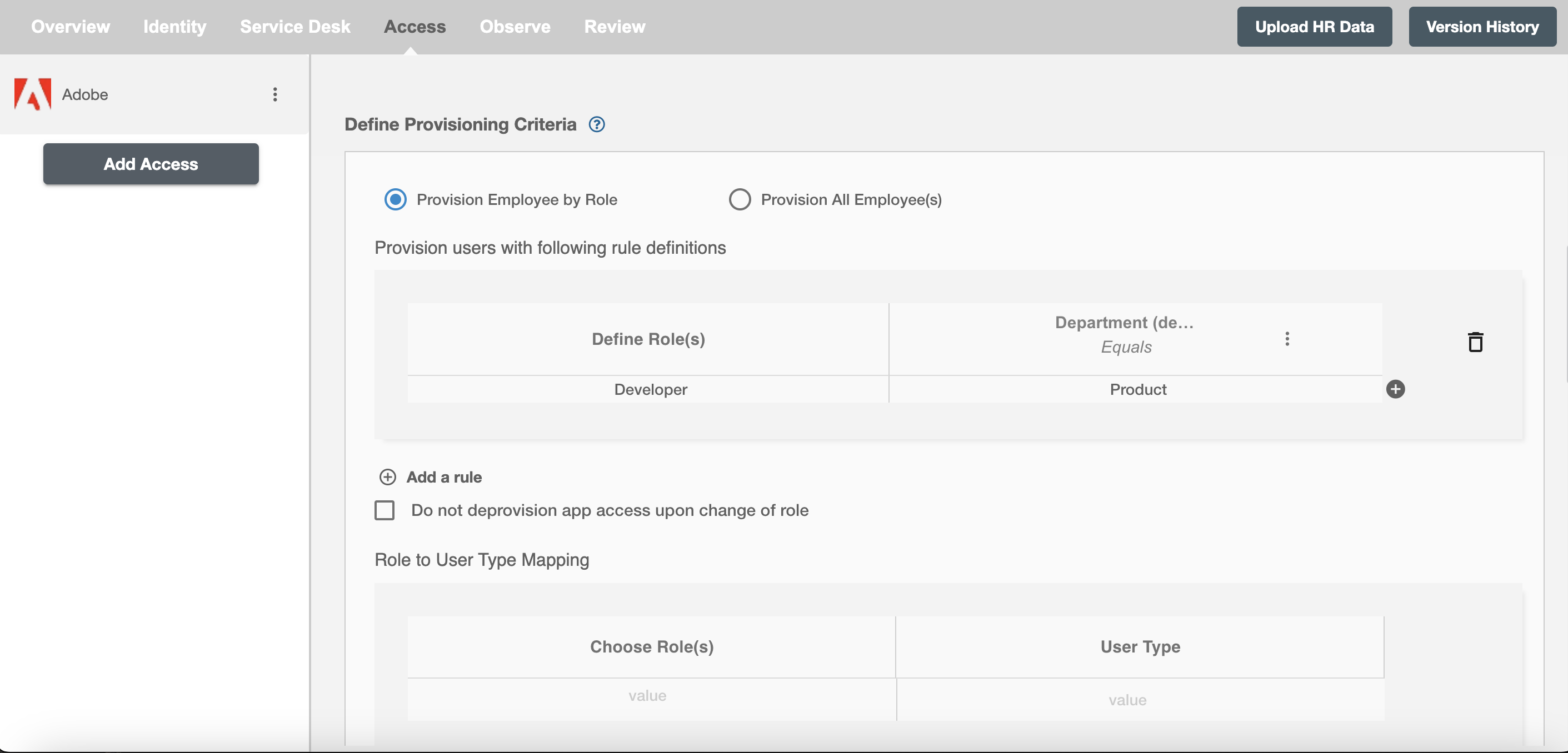 Adobe ScimManager Table1