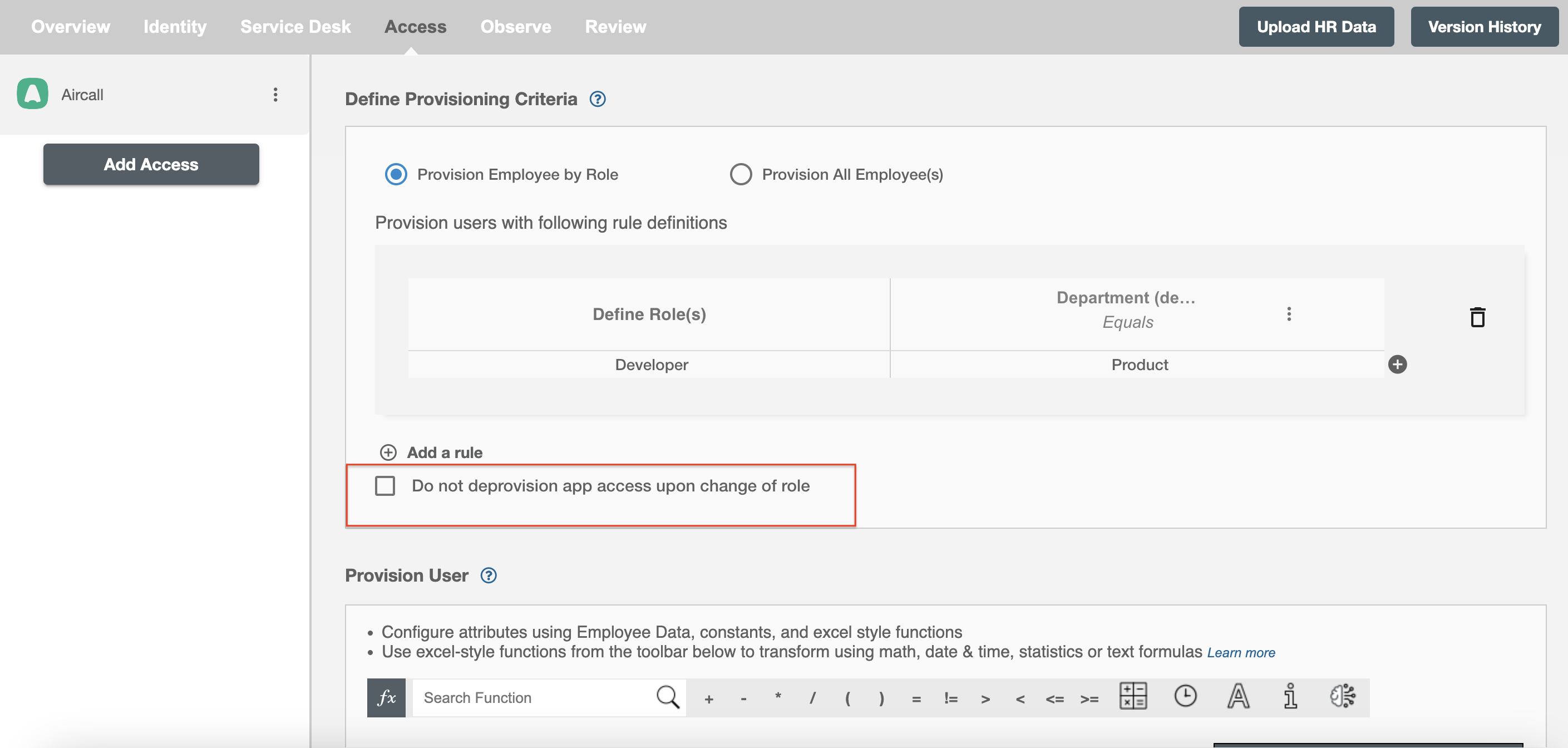 SmartSheet ScimManager checkbox