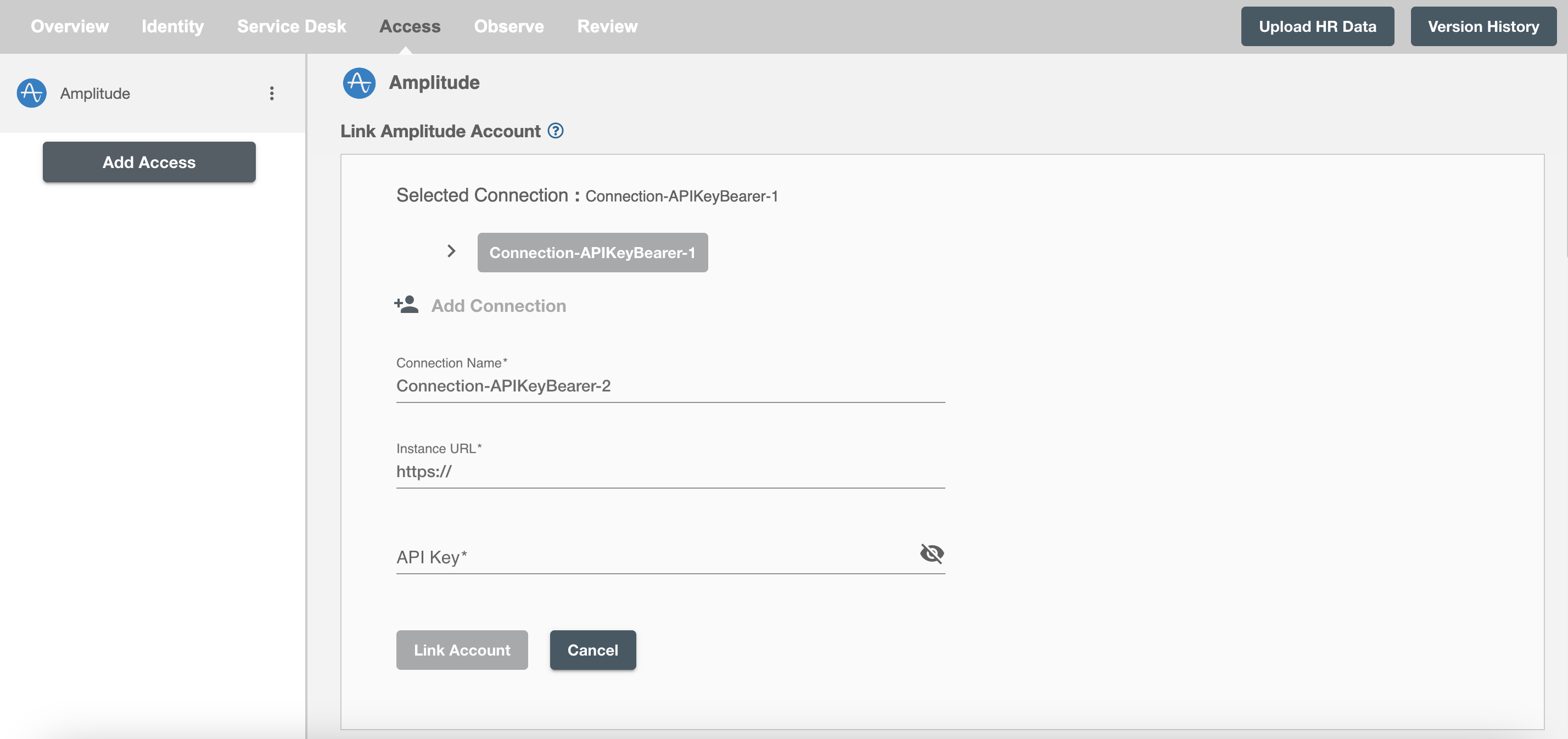 Amplitude OAuth