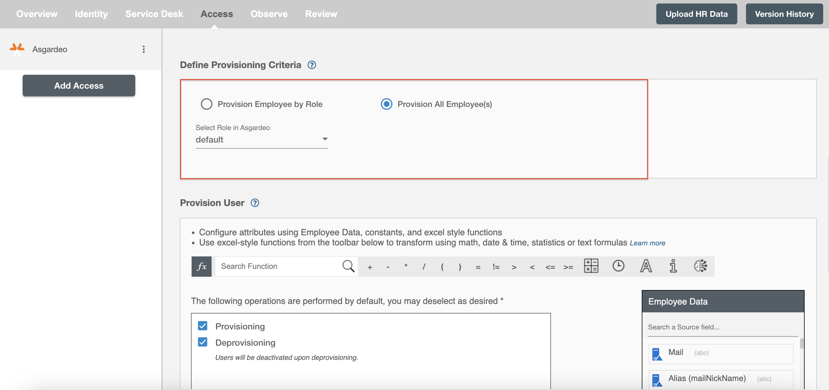 Asgardeo ScimManager Process All Employees