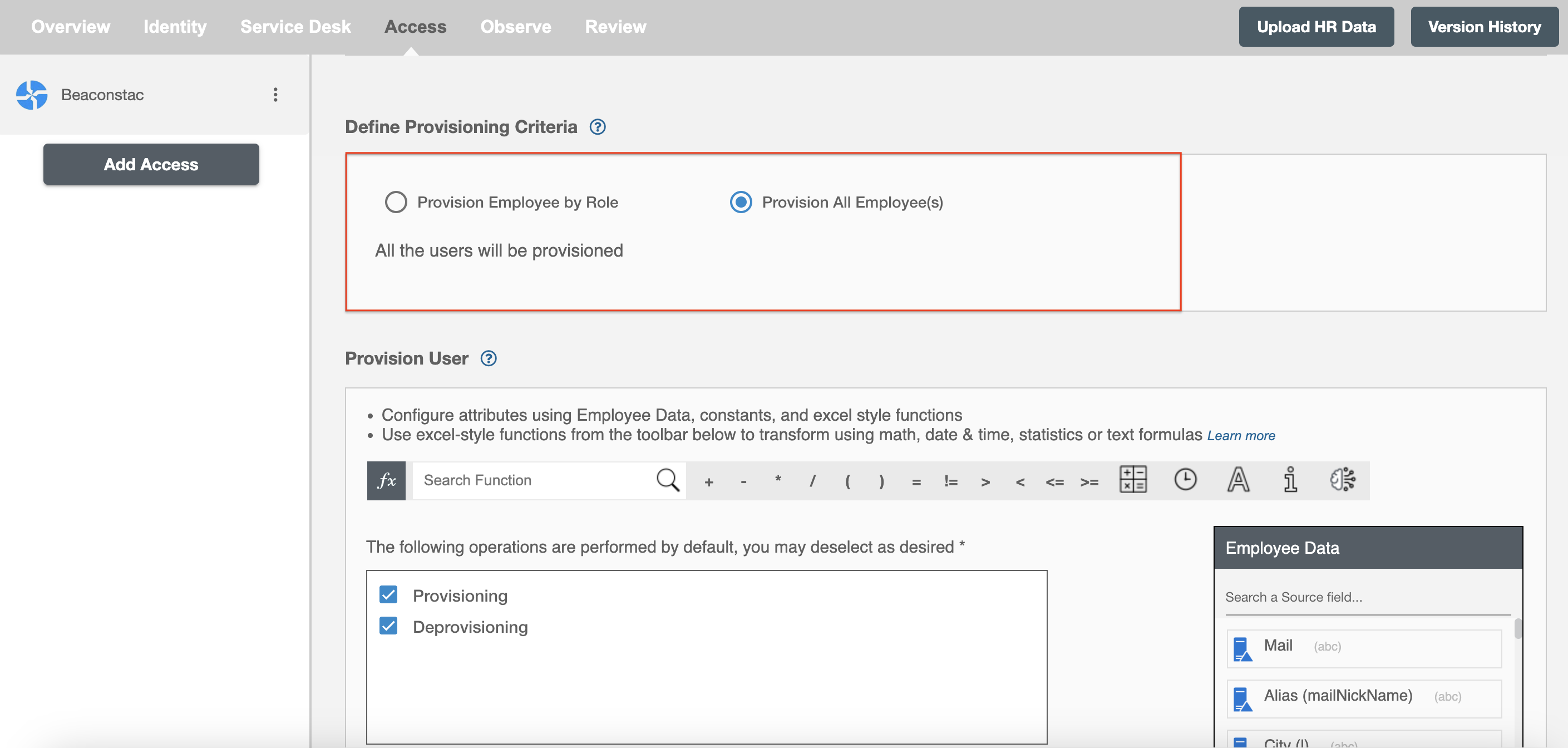 Beaconstac ScimManager Process All Employees