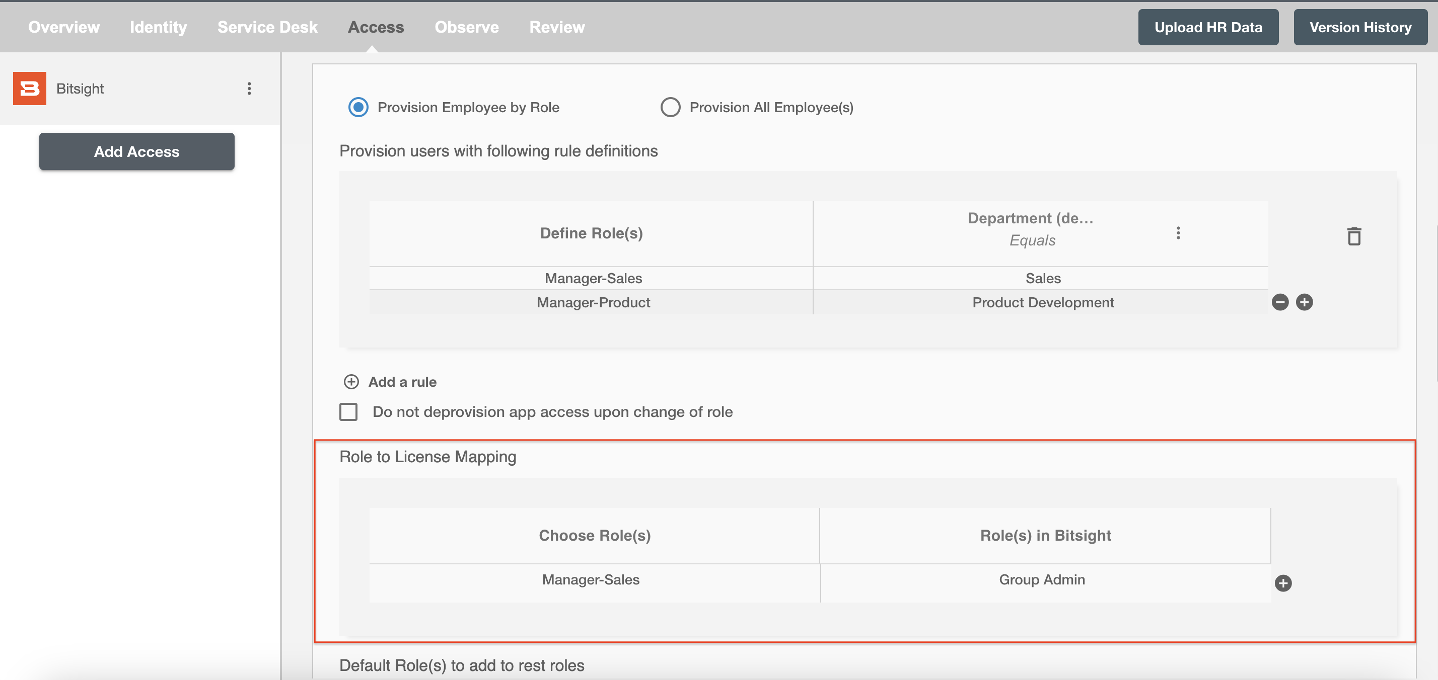 Freshservice ScimManager Table2