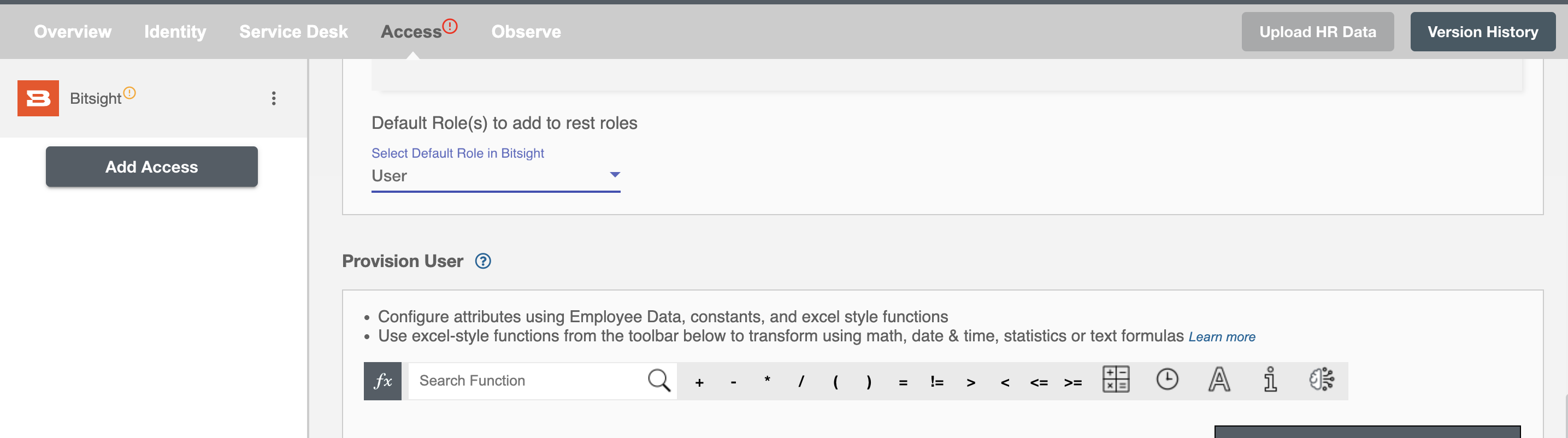 Freshservice ScimManager Default Roles