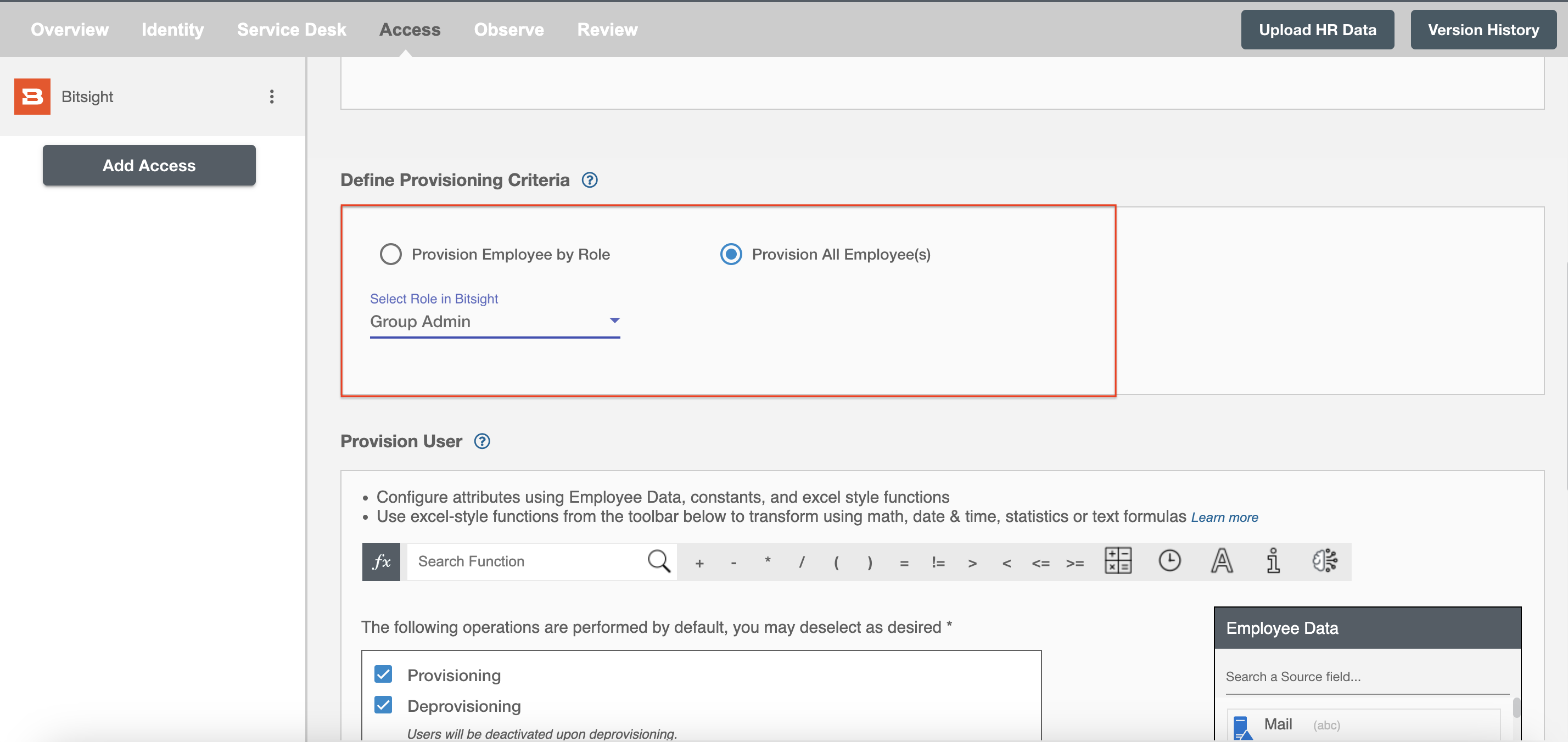 Bitsight ScimManager Process All Employees