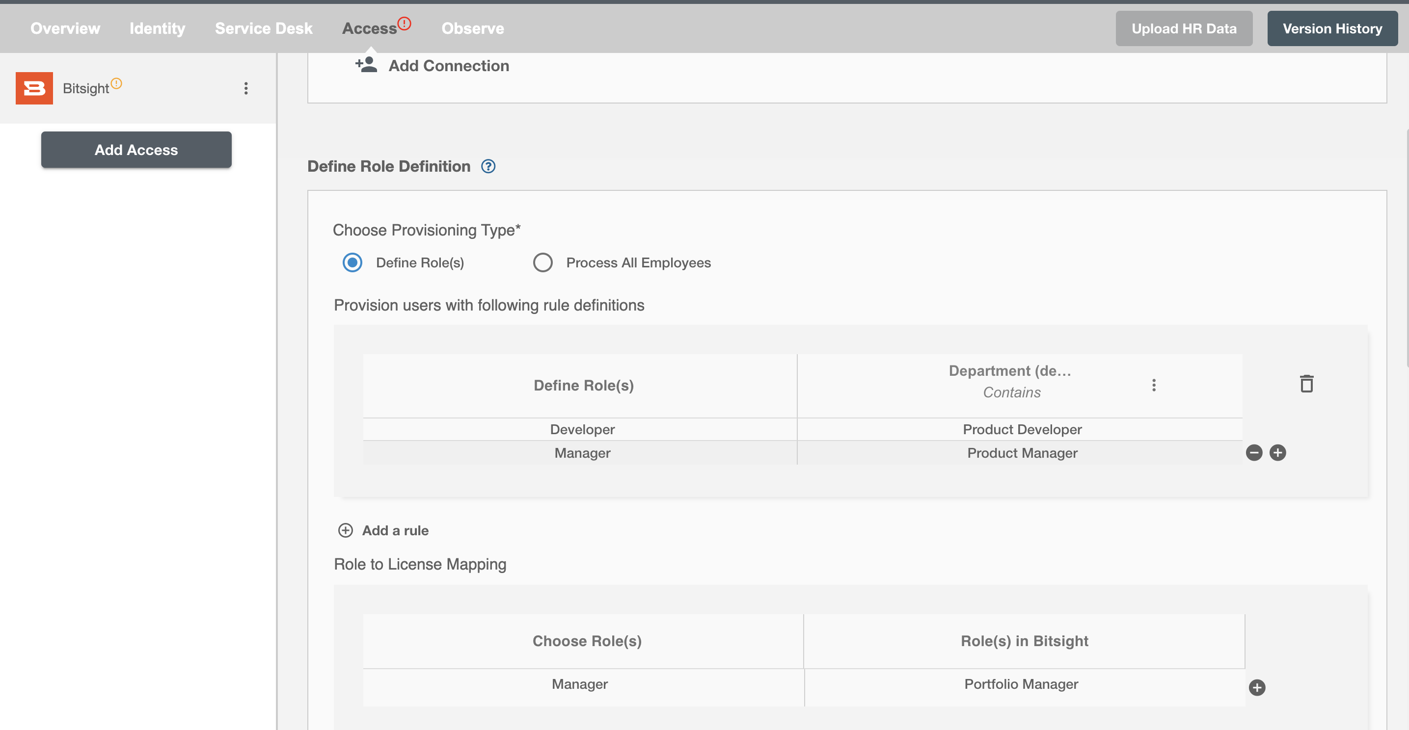 Freshservice ScimManager Table2