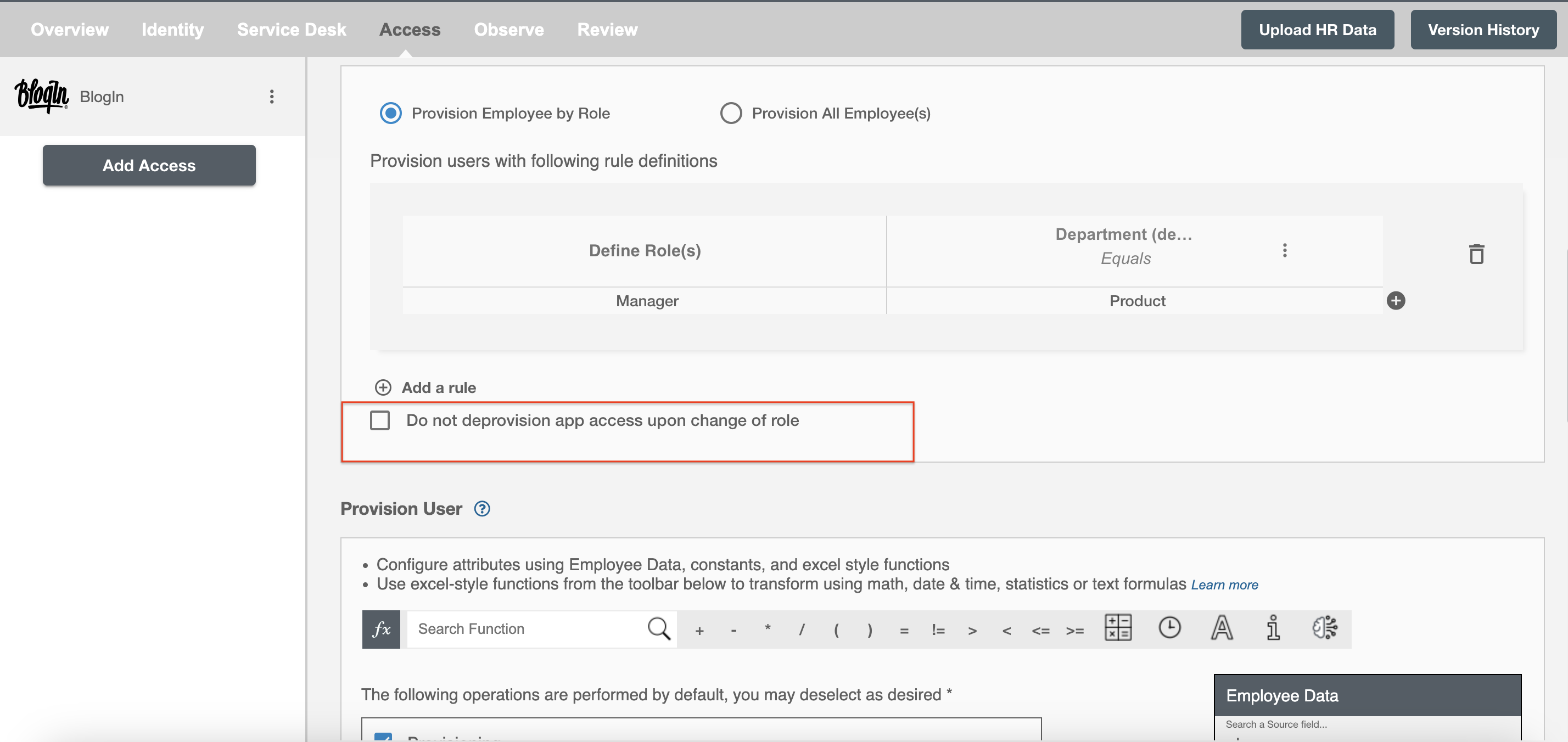 BlogIn  ScimManager checkbox