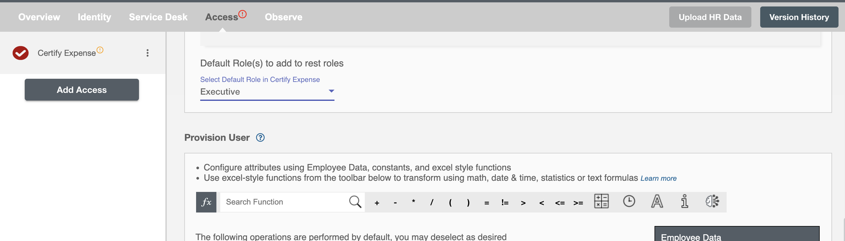 Freshservice ScimManager Default Roles