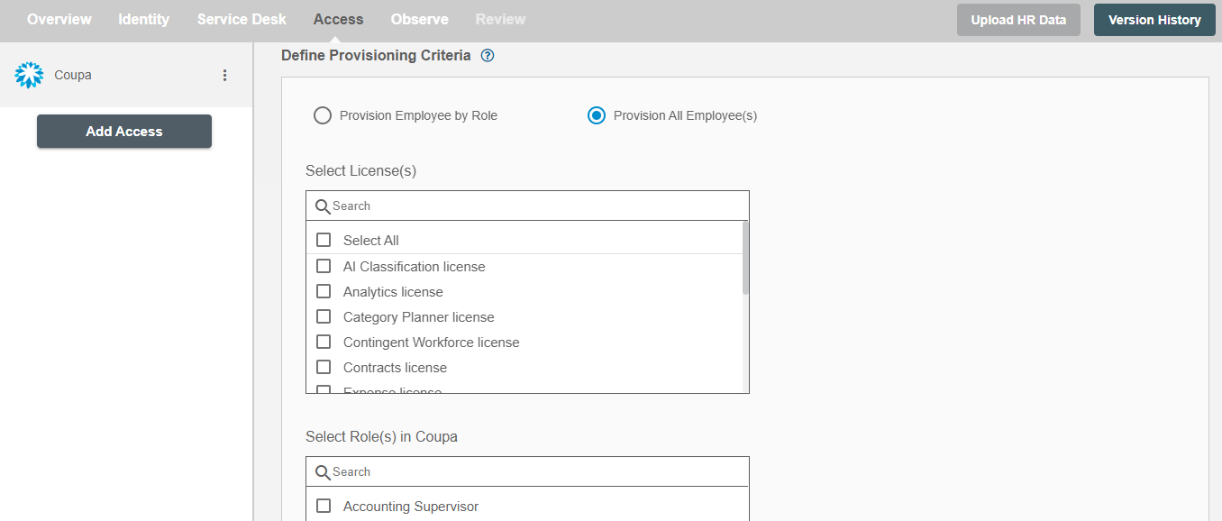 Default mapping on Hire2Retire