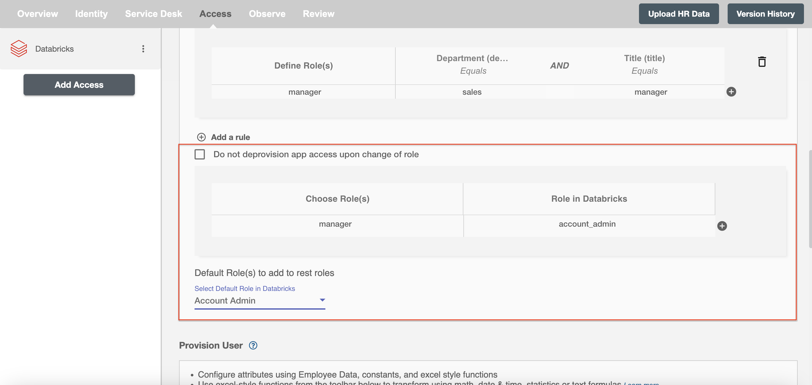 Freshservice ScimManager Table2