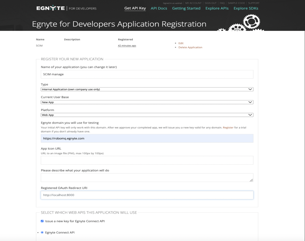 Egnyte OAuth