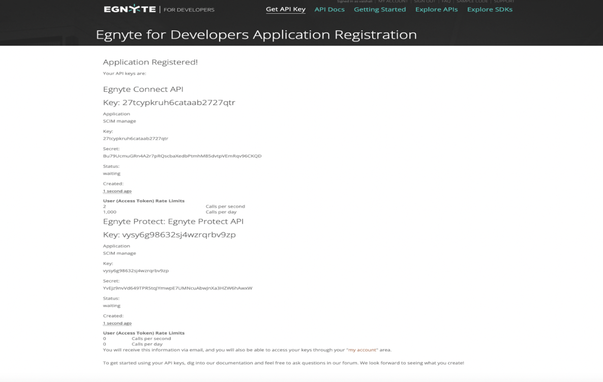 Egnyte OAuth