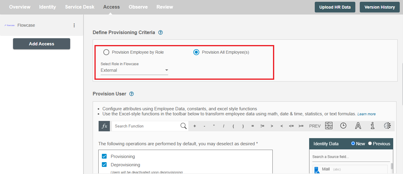 Flowcase Process All Employees